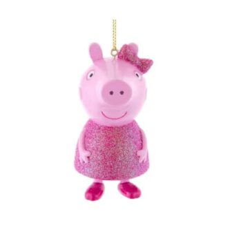Peppa Pig™ Pink Glitter Dress Ornament