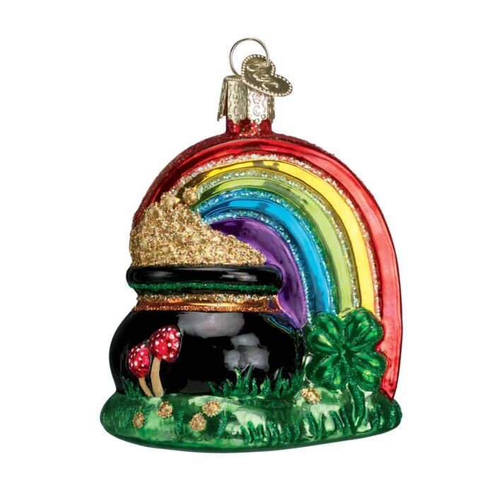 Pot of Gold Ornament Old World Christmas Front