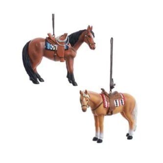 Saddle Horses Ornaments