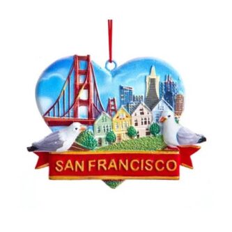 San Francisco Landmark Ornament