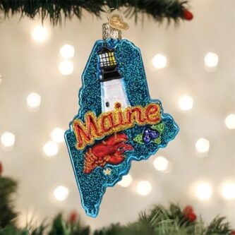 State Of Maine Ornament Old World Christmas