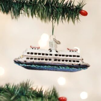 Transportation Ferry Ornament Old World Christmas