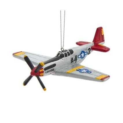 Tuskegee Airplane Ornament