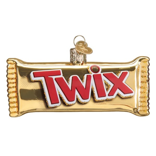 Twix Ornament Old World Christmas Back