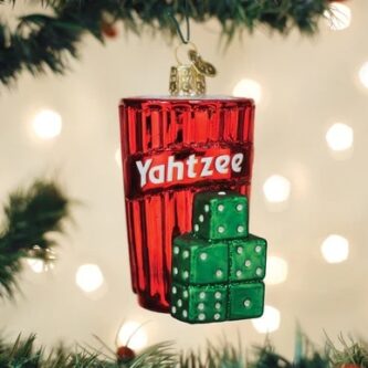 Yahtzee Game Ornament Old World Christmas