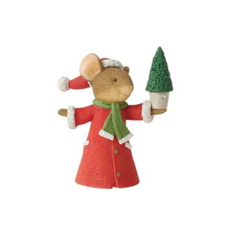 Decorating the Tree figurine Tails With Heart