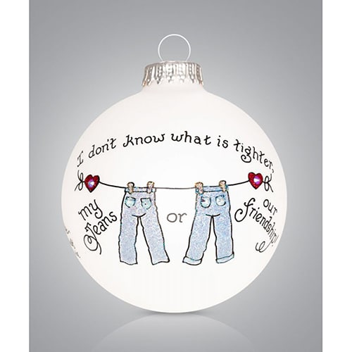 Friendship Jeans Ball Ornament