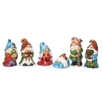 Gnome Christmas Pageant Figurine