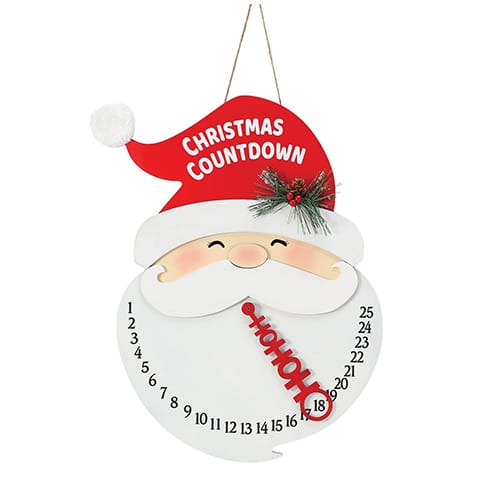 Hohoho Christmas Countdown Santa