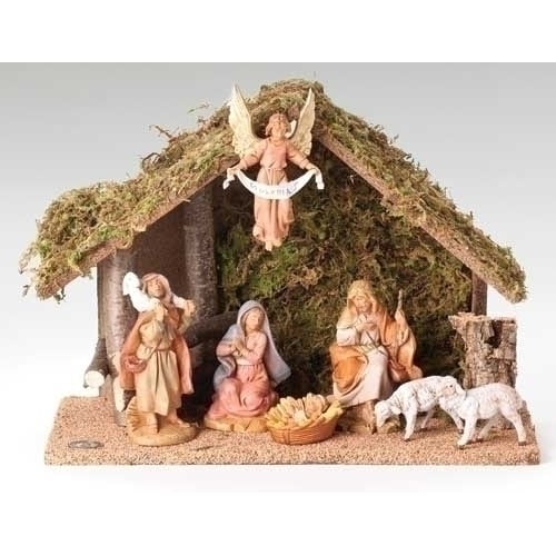 Italian Stable Nativity Set