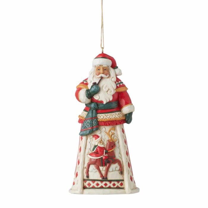 Lapland Santa Ornament by Jim Shore 6011493