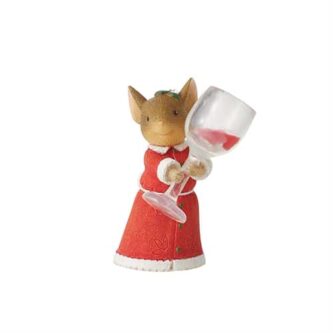 More Wine Please Figurine Tails With Heart