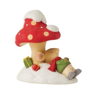 Napping Under The Shroom Figurine Tails With Heart
