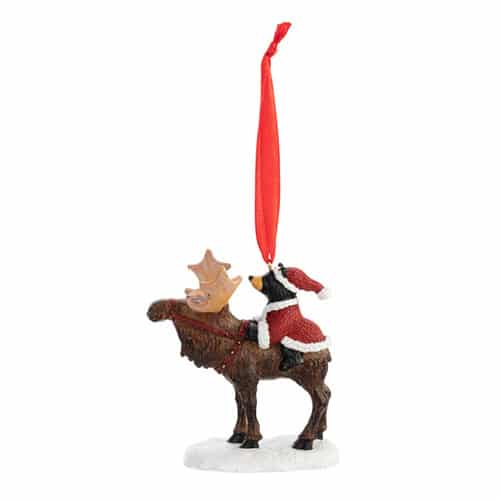 Bear Claus Ornament Bearfoots Bear Back