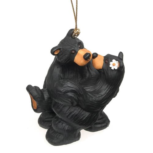 Bear Embrace Ornament Bearfoots Bear