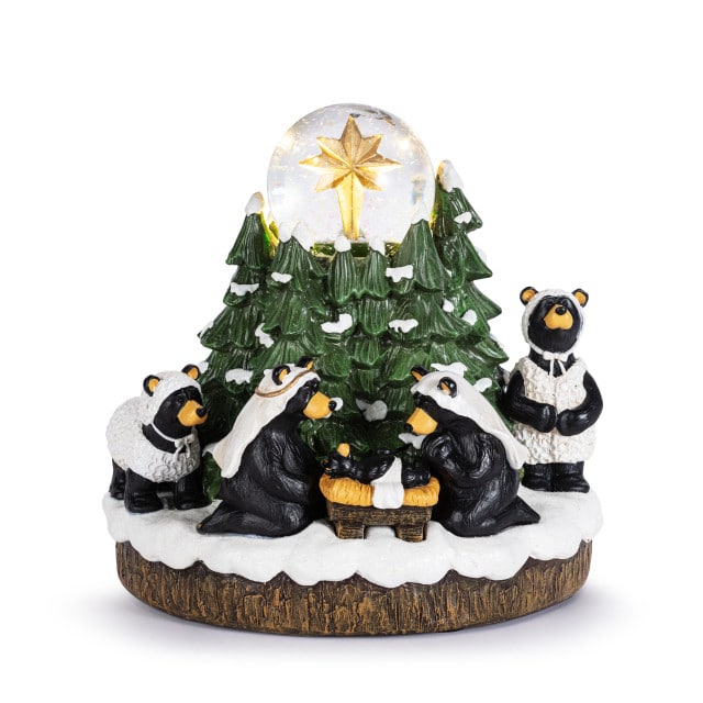 Beartivity Musical Snow Globe Bearfoots Bear