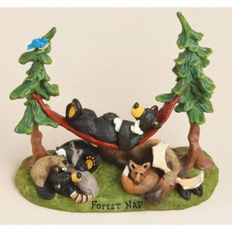 Forest Nap Bearfoots Bear Figurine