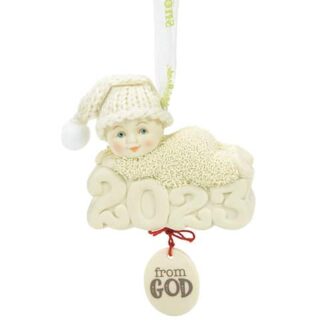 From God 2023 Snowbabies Ornament