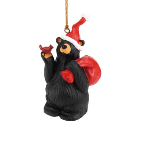 Nick the Elf Bearfoots Bear Ornament