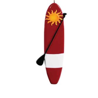 Sun Paddle Board Ornament Personalize
