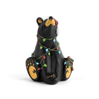 Tangled Up For The Holidays Bearfoots Bear Figurine