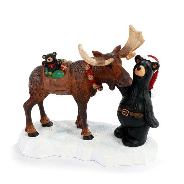 Where Next Santa Bearfoots Bear Ornament