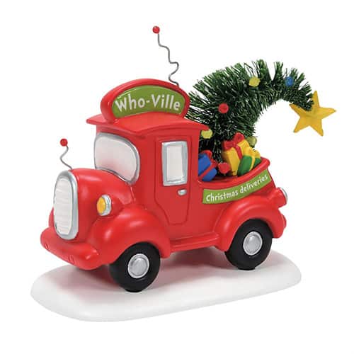Who ville Christmas Deliveries Grinch Village Dept 56