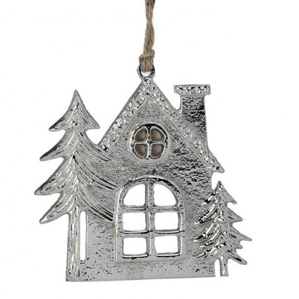 Aluminum Winter Retreat Ornament