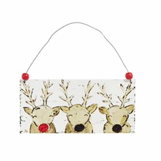 Cheery Reindeer Friends Ornament