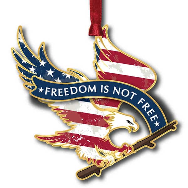 Freedom Eagle Americana Ornament