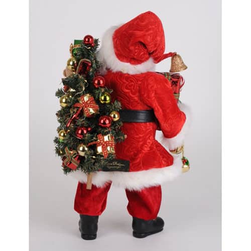 Good Tidings Santa Lit Santa by Karen Didion Back