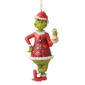 Grinch Coal Bag Ornament By Jim Shore 6012708