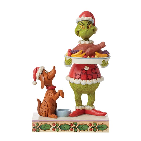 Grinch with Christmas Dinner by Jim Shore 6012696