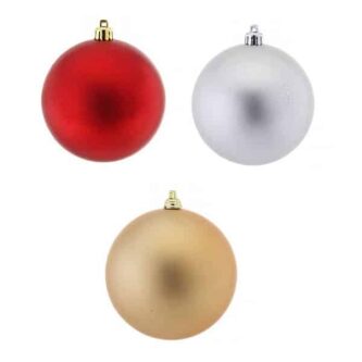 Matt Ball Ornaments 8 Inches