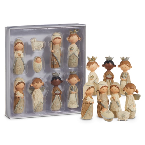 Natural Noel Nativity Set