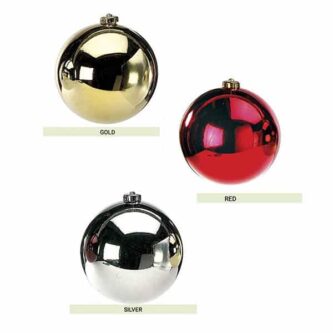 Shiny Ball Ornaments 8 Inches