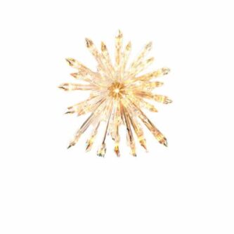 Starburst Glittered Tree Topper