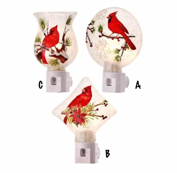 Winter Wonder Cardinal Night Light