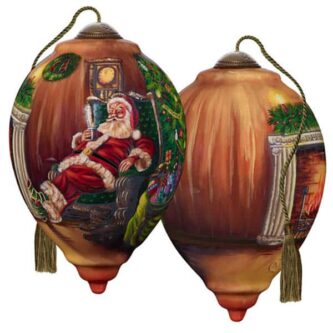 Merry Christmas To All Santa NeQwa Art® Ornament
