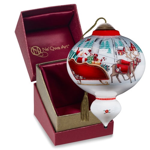 Through the Woods Neqwa Art® Ornament Boxed