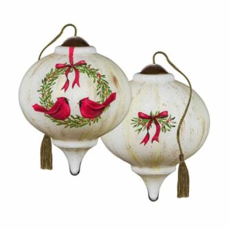 When Cardinals Appear Angels Are Near NeQwa Art® Ornament