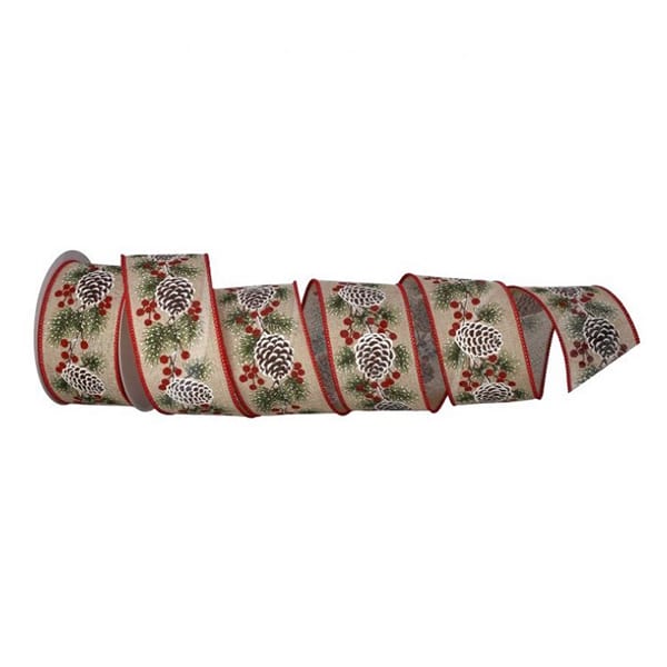 Frost Cone Berry Ribbon 25