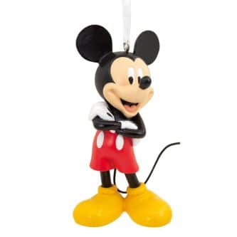 Gleeful Mickey Mouse Ornament