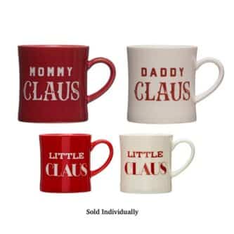 Mommy Daddy Little Claus Mugs