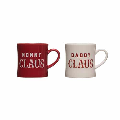 Mommy Daddy Little Claus Mugs Mommy Daddy