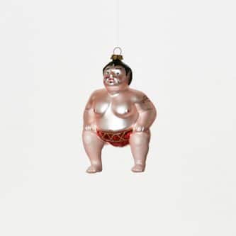 Super Sumo Wrestler Ornament