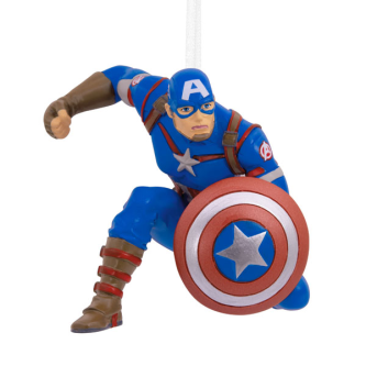Captain America Battle Ornament