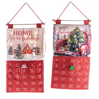 Country Home Lit Advent Calendars