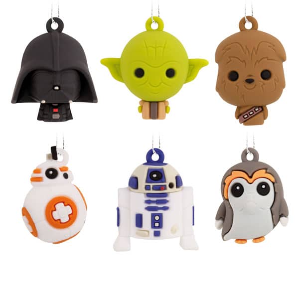 Mini Darth Vader and Friends Ornament Set