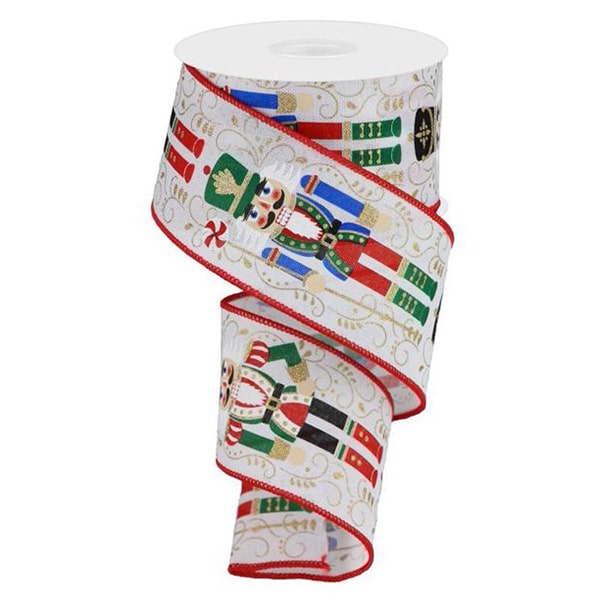 Nutcracker Soldier Whimsical Ribbon 25